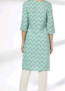 Aqua Printed Kurta comfortable for summer