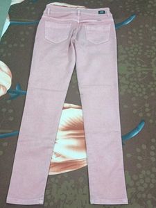 Pastel Pink Skinny Jeans