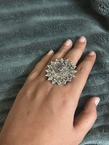 Vintage Oxidized Silver rings