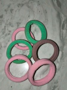Cute Hair Ties - Set of 6