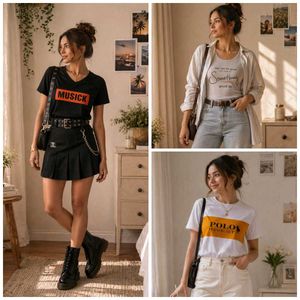 Casual Graphic Tees Collection