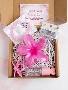 Cute Butterfly & Flower Hair Accessories Set