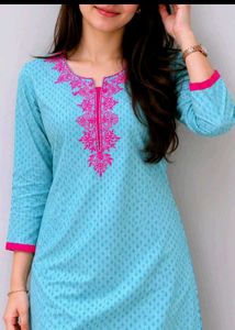 Soch Cotton Embroidered Kurta