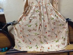 Floral Print Maxi Dress with leggie