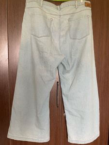 Wide Leg Denim Jeans