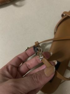 Minimalist Brown Strappy Sandals (last price)