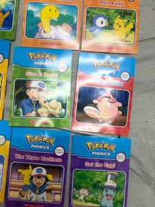 Pokemon Phonics Learning Books