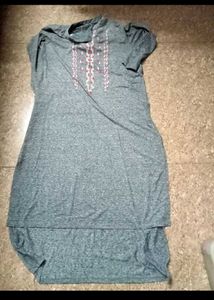 combo 2 Grey Embroidered Kurta