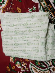 Green Printed Dupatta