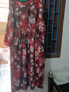 Flower Prints Long Kurti