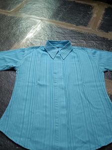 Striped Blue Shirt