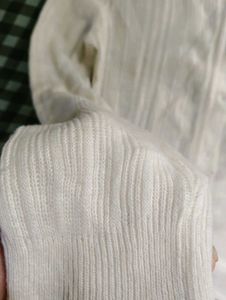 SALE❗aesthetic Cream knit Button-Up Cardigan