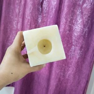 Floral Design Candle