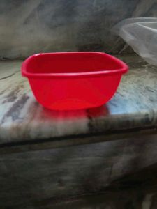 Red Square Serving Bowls Set pack of 12