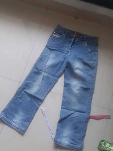 Girls Blue Jeans ( Age 13- 14)