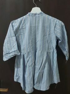 Cotton Striped Used Top
