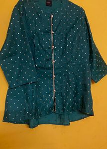 Emerald Green Blouse