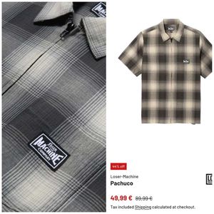 Loser Machine Pachuca Plaid Shirt