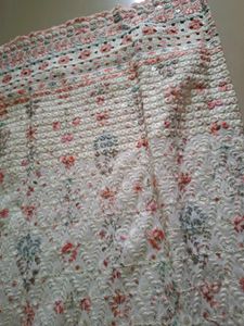 Beautiful Floral Print Kurta with dupatta