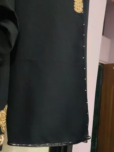 Nida Material Embroidery N Diamond Work Burqa