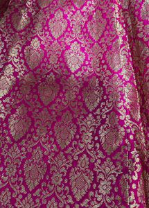 Elegant Green and Pink Silk Legenga Choli