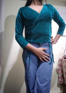 Gorgious SeaGreen Colour Top