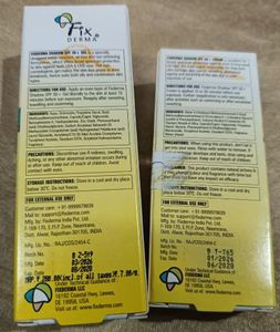 Fix Derma Shadow🌟 Sunscreen Lot pack