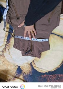Brown Sleeveless Jacket