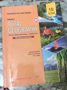 Total Geography Vol I - ICSE Class 10