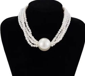 Elegant Multi-Strand Pearl Necklace