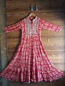 Beautiful Brand New Kurti Red Colour