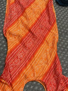 Vibrant Bandhani Print Kurta