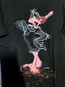 vintage Iceberg Daffy Duck Graphic T-Shirt