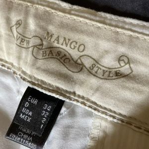 Brand New MANGO White Pants