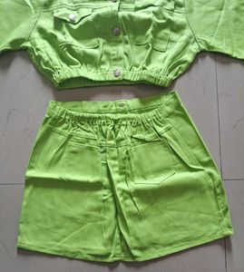 Green Co-ord Set