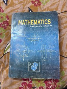 Mathematics NCERT Textbook For Class XI