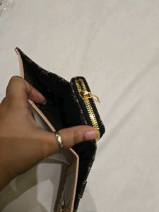 Chic Monogram Tri-Fold Wallet