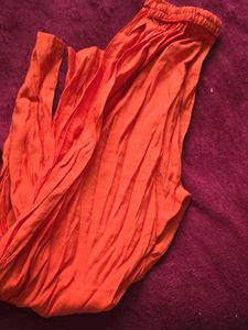 Embellished Orange Kurta set