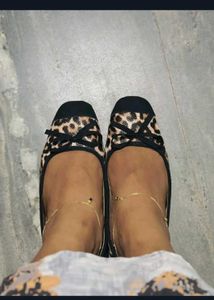Leopard Print Ballet Flats