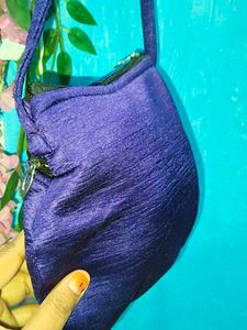 Blue Sling Bag