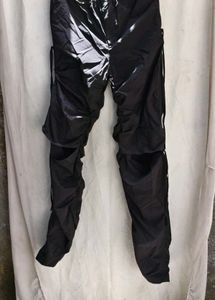 I. Unique Black Cargo Pants