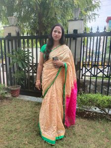 cotton saree  2 time wear