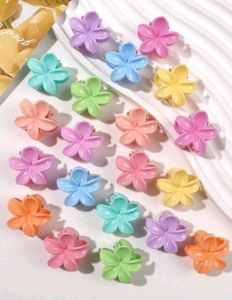 Cute Flower Hair Claw Clips (Set of 6)
