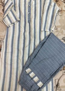 COTTON Kurta with Pants Set🌻