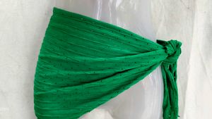 green bikini cover