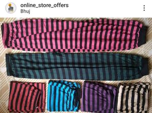 💥Rib heram" cotten hosiery💥Only 1@120/_₹💥Ready limited pc💥Colour may be change..💥12 years to free size comfteble for  girls 💥38 inch ×24 to 34 inch can use