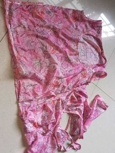 Pink Floral Lehenga Choli Set