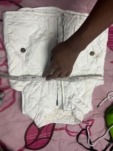 White Quilted Vest