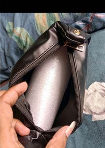 MAC Black Cosmetic Pouch