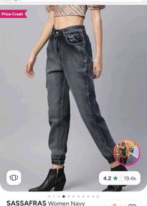 Stylish Women's Cargo Jeans